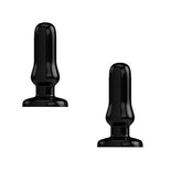Bottom Line Rubber Butt Plug Black Model 4 Butt Plugs
