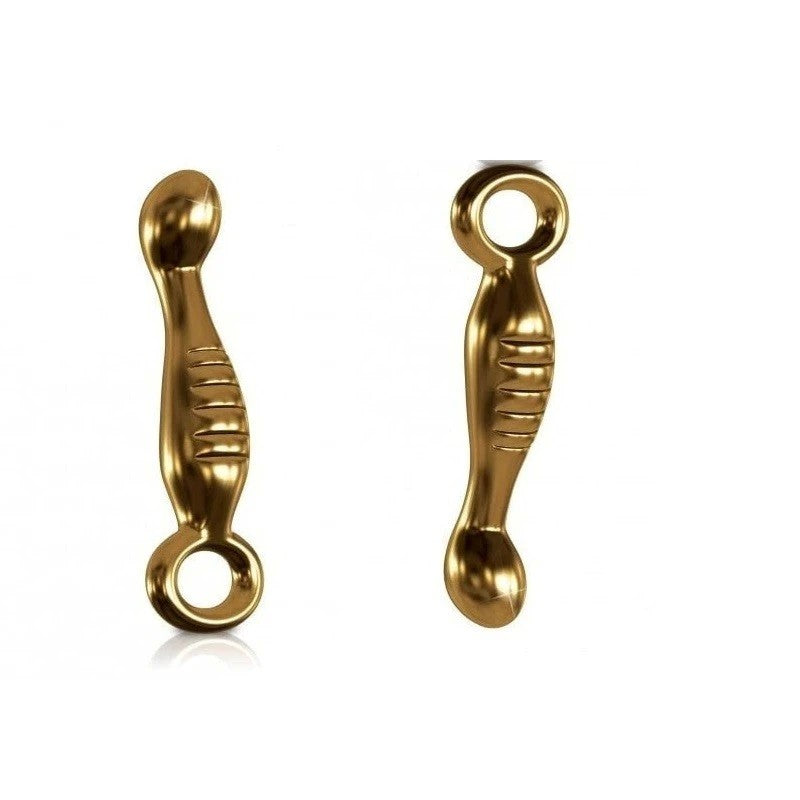 Pipedream Icicles Gold Edition G04 Glass Dildo Anal Dildos