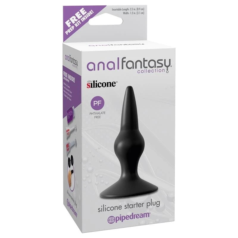 Anal Fantasy Collection Silicone Starter Anal Plug Butt Plugs