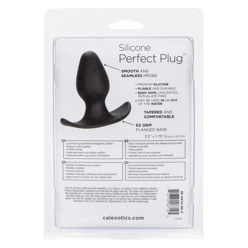 California Exotics Silicone Perfect Anal Plug Butt Plugs