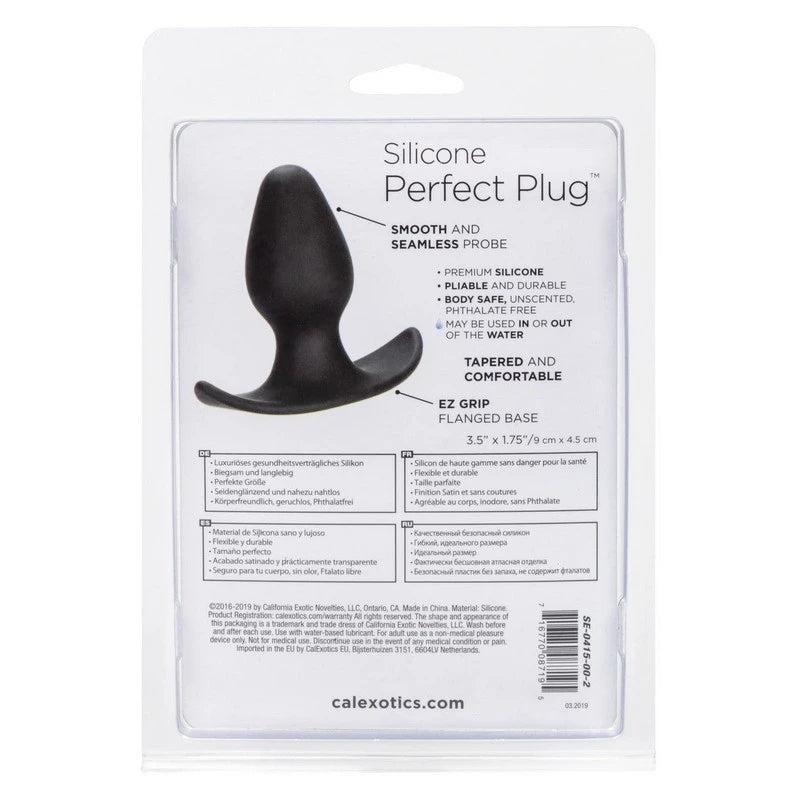 California Exotics Silicone Perfect Anal Plug Butt Plugs