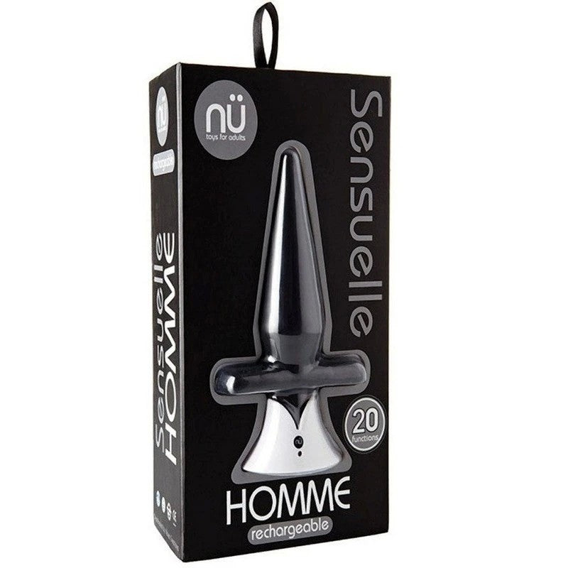 Nu Sensuelle Homme Rechargeable Butt Plug Butt Plugs