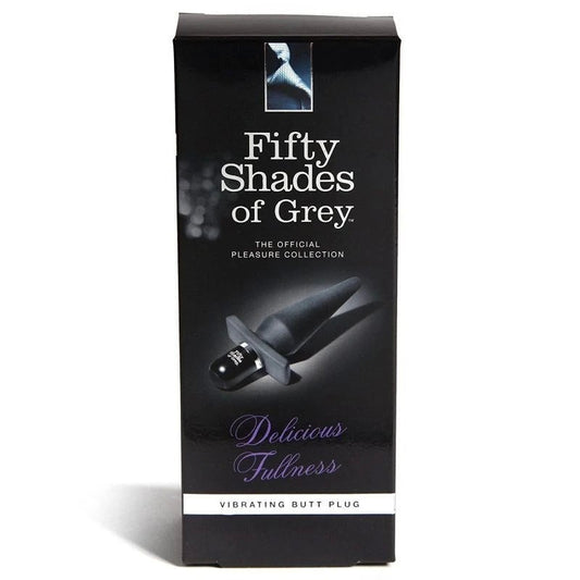 Delicious Fullness Vibrating Butt Plug - Butt Plugs
