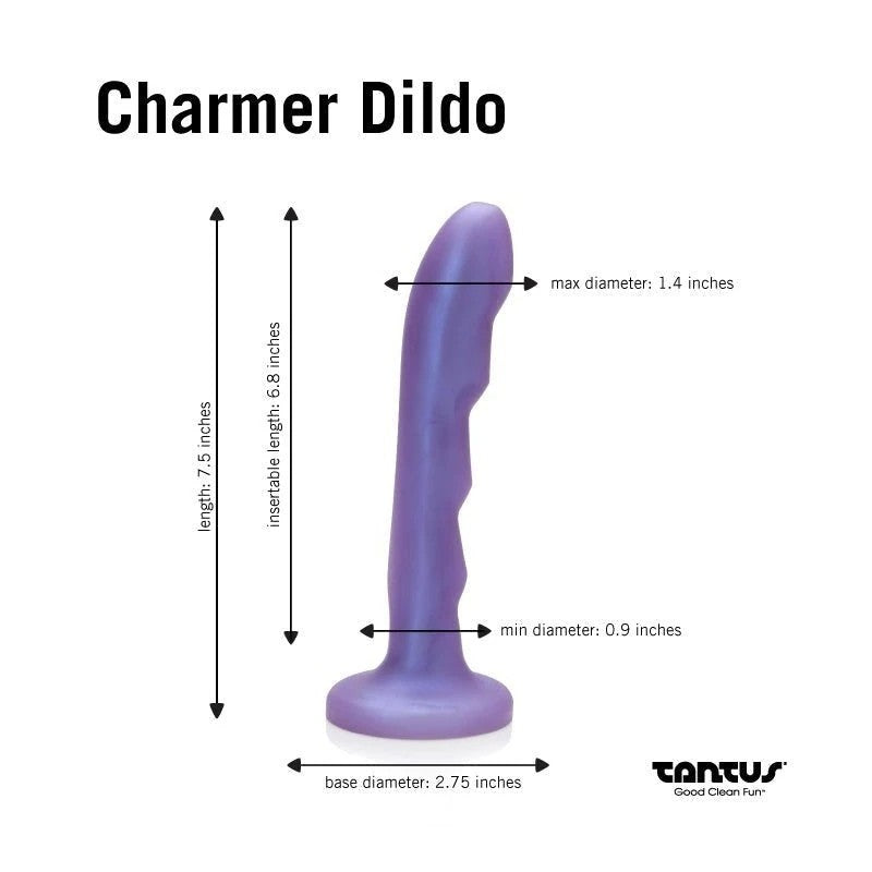 Tantus Elements Pi - Ergonomic G-Spot Dildo with Vibration Upgrade Anal Dildos