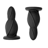 Shots Toys Small Silicone Butt Plug Black Butt Plugs