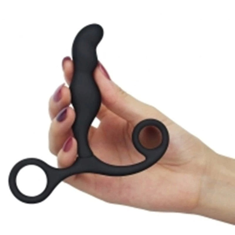 Ultimate Silicone P-Spot Teaser Black Prostate Toys