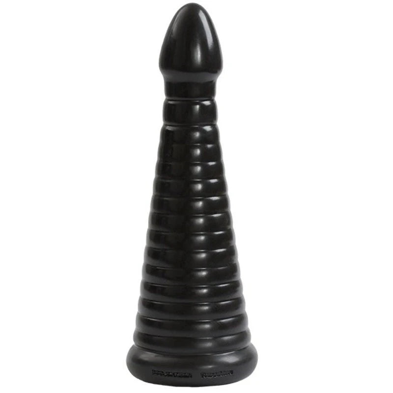 TitanMen Tools Intimidator - Graduated Ribbed Silicone Dildo Anal Dildos