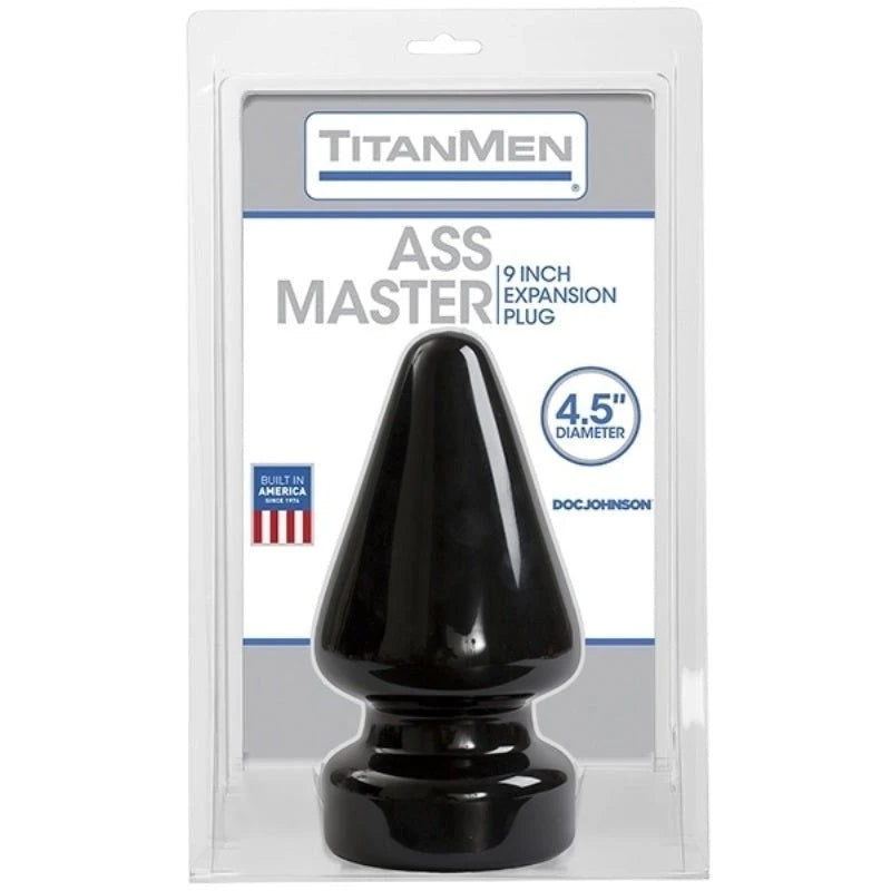 TitanMen Tools Ass Master Butt Plug Anal Dildos