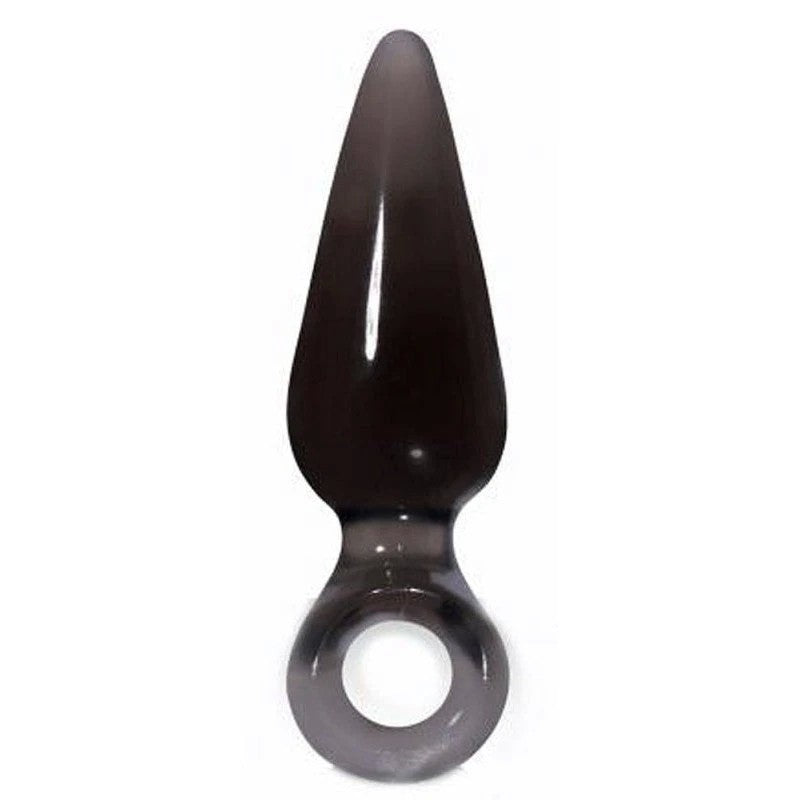 Jolie Pleasure Plug Small Charcoal Butt Plugs