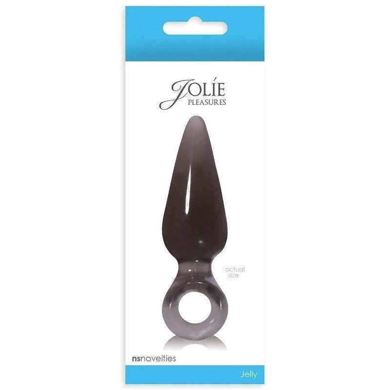 Jolie Pleasure Plug Small Charcoal Butt Plugs