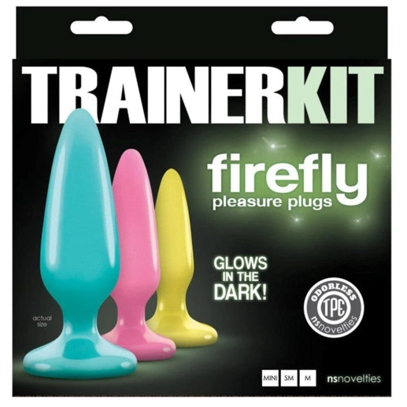 Versatile Anal Pleasure Journey - Firefly Trainer Kit Butt Plugs