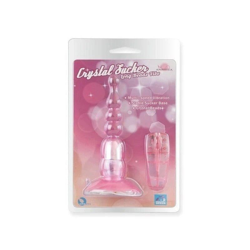 Aphrodisia Crystal Sucker Anal Beads Vibe Prostate Toys