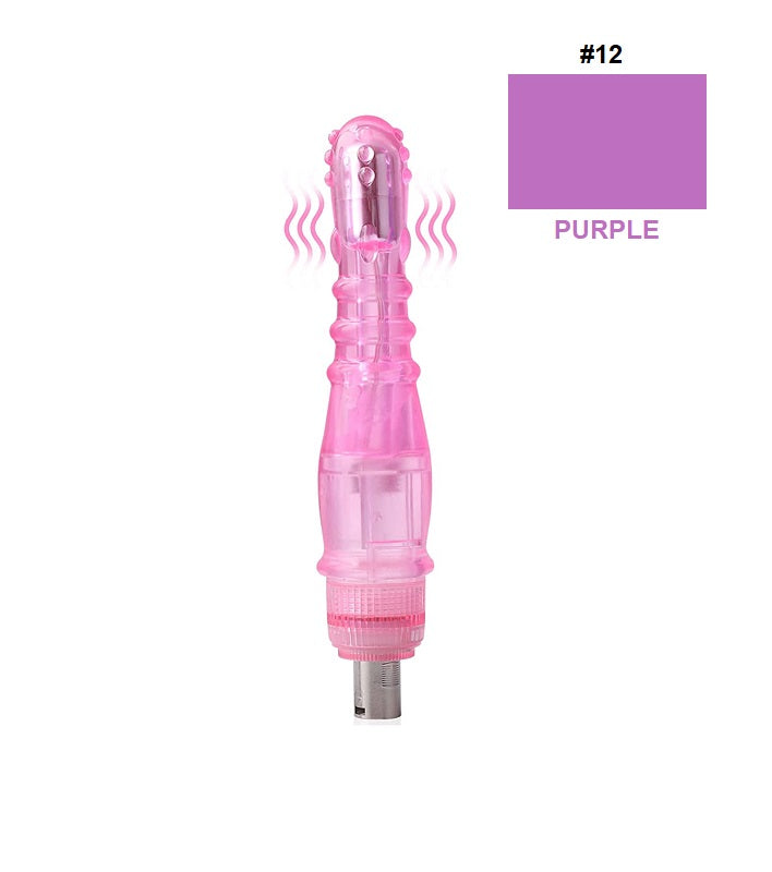 Sex Machine 3 Pin Non Realistic Attachments #12 Non-Realistic Dildos