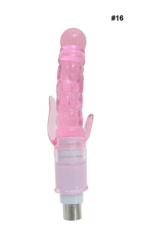 Sex Machine 3 Pin Non Realistic Attachments #16 Non-Realistic Dildos
