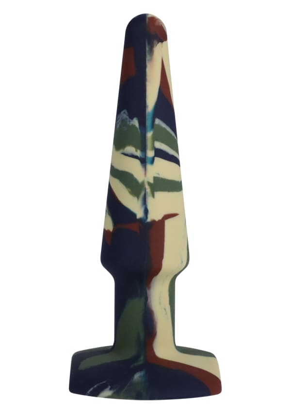 Doc Johnson A-Play Groovy Flexible Anal Plug Camouflage Butt Plugs