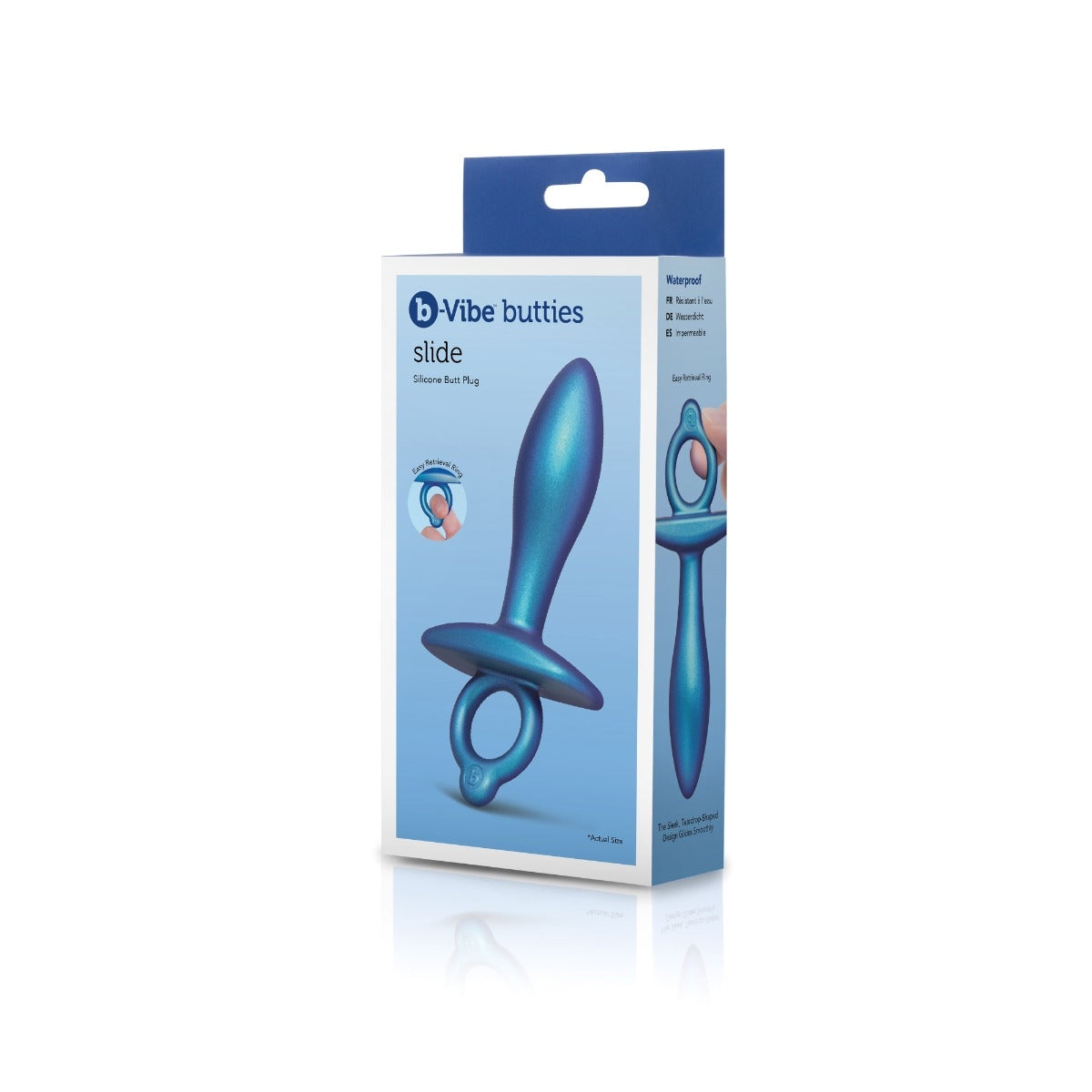 B-Vibe Butties Slide Silicone Anal Plugs Butt Plugs