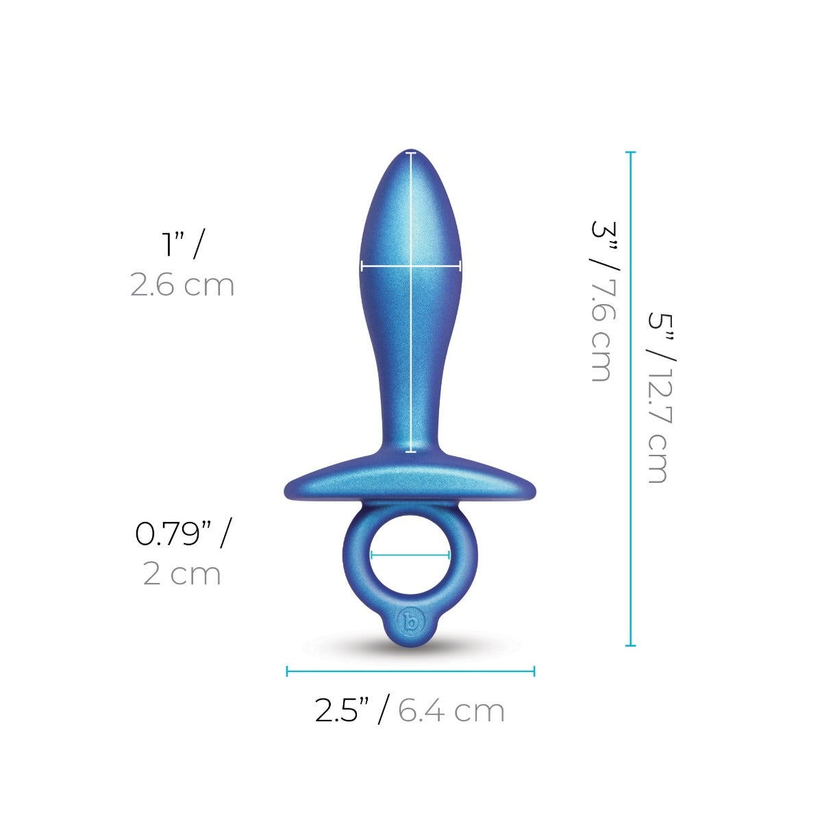 B-Vibe Butties Slide Silicone Anal Plugs Butt Plugs