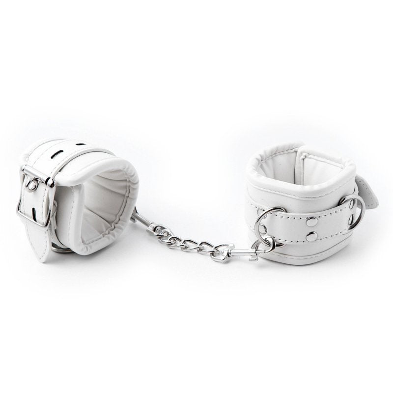 BANNED Soft Leather Elastic Sponge Cuffs Cuffs and Restraints