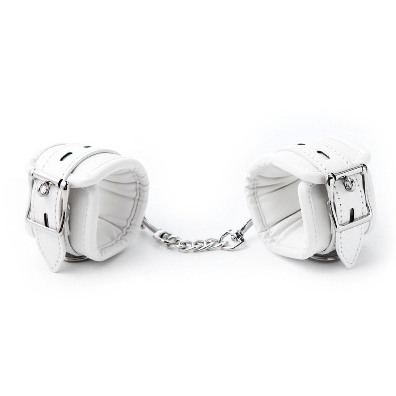 BANNED Soft Leather Elastic Sponge Cuffs Cuffs and Restraints