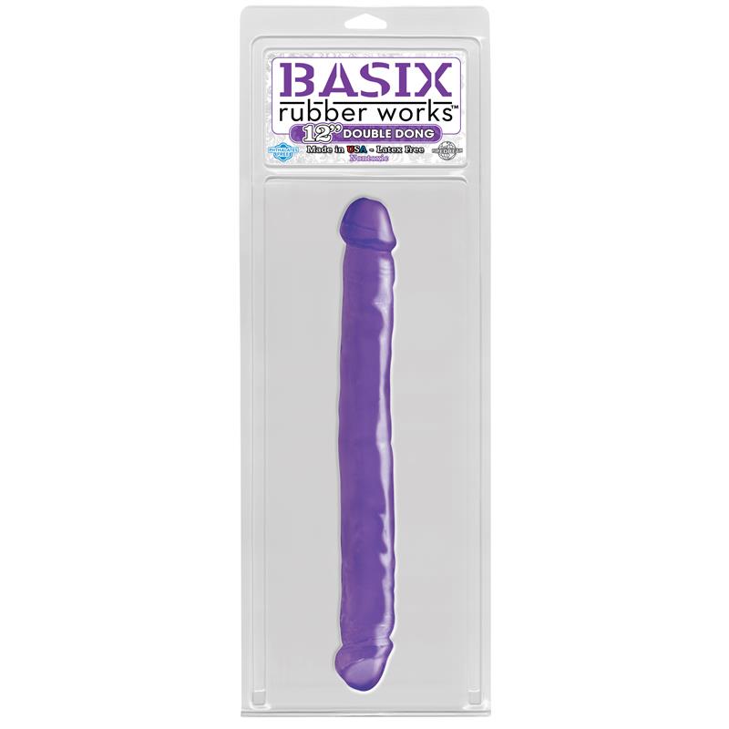 Pipedream Basix 12 Inch Double Ender Realistic Dong Realistic Dildos