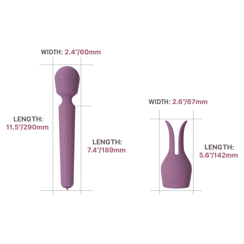 Svakom Emma Neo 2 Rabbit Ears Body Wand Massager Body Wands