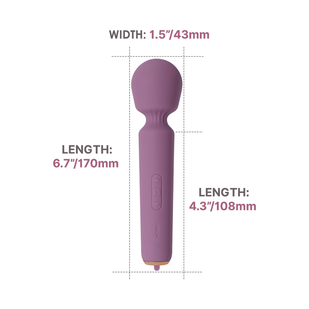 Svakom Emma Neo Mini Vibrating Body Wand Massager Body Wands