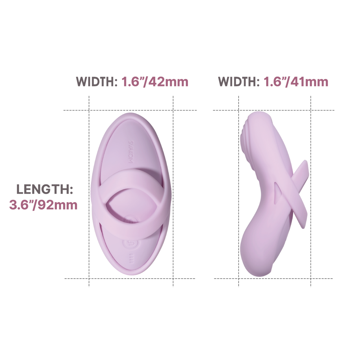 Svakom Echo 2 Flexible Finger Vibrator With Sleeve Finger and Tongue Vibrators