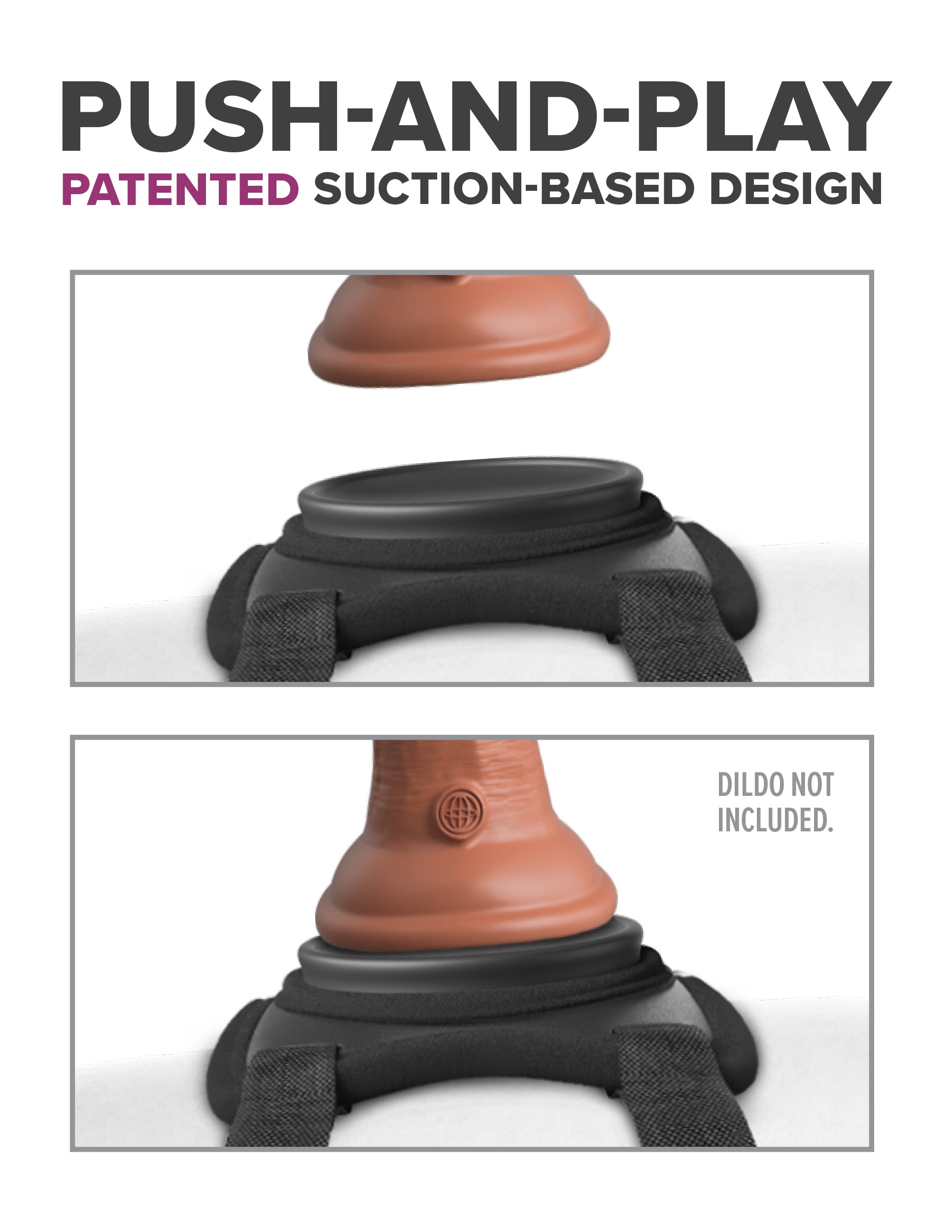 Pipedream Body Dock Lap Strap On Harness Sex Toy Strap On Sextoys