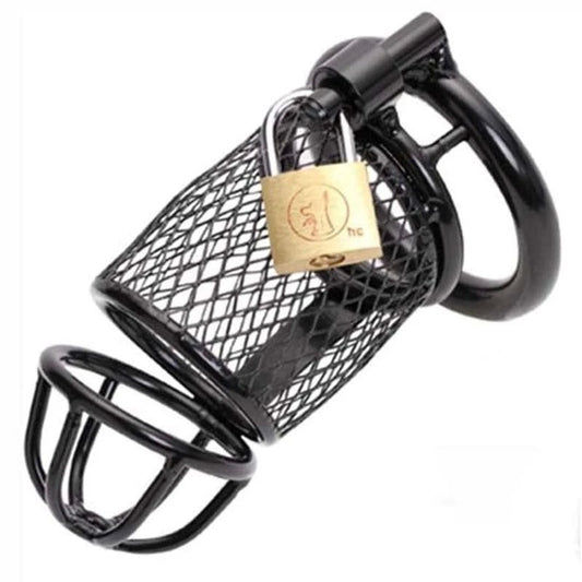 Caged Dragon Male Chastity Device Black Male Chastity