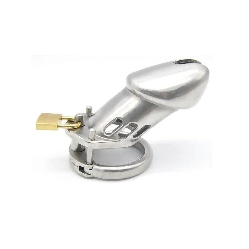 Double Barrel Silverado Male Chastity Device Male Chastity