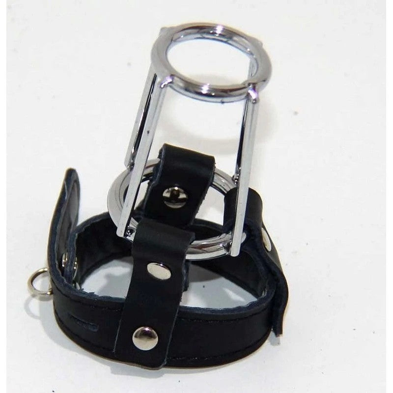 Diabolical Ball Divider and Chastity Cage - Male Chastity