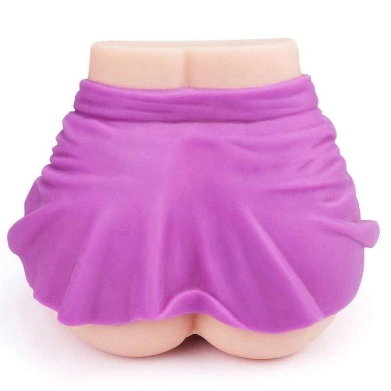Mini Skirt Masturbator 1.9 KG Realistic Butts And Vaginas