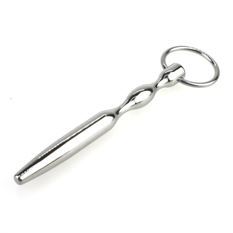 Ultrasonic Cock Plug With Glans Ring Penis Plugs