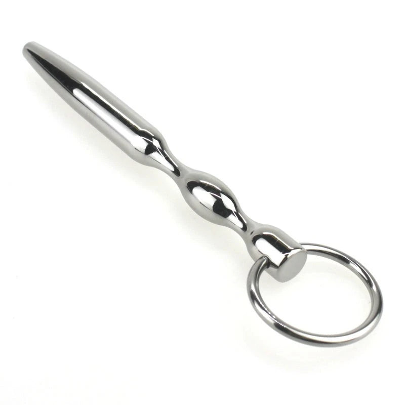 Ultrasonic Cock Plug With Glans Ring Penis Plugs