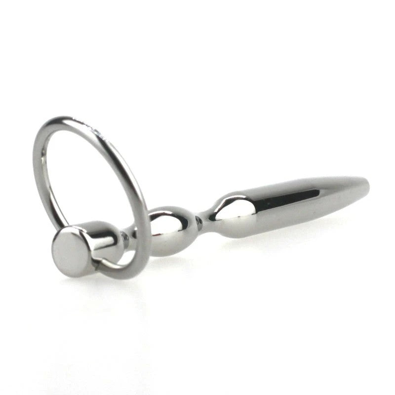 Ultrasonic Cock Plug With Glans Ring Penis Plugs