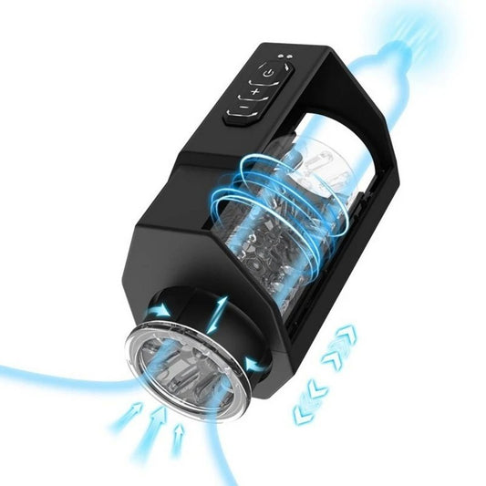 BDStyle Automatic Male Thrusting & Rotating Masturbator - Masturbators and Strokers