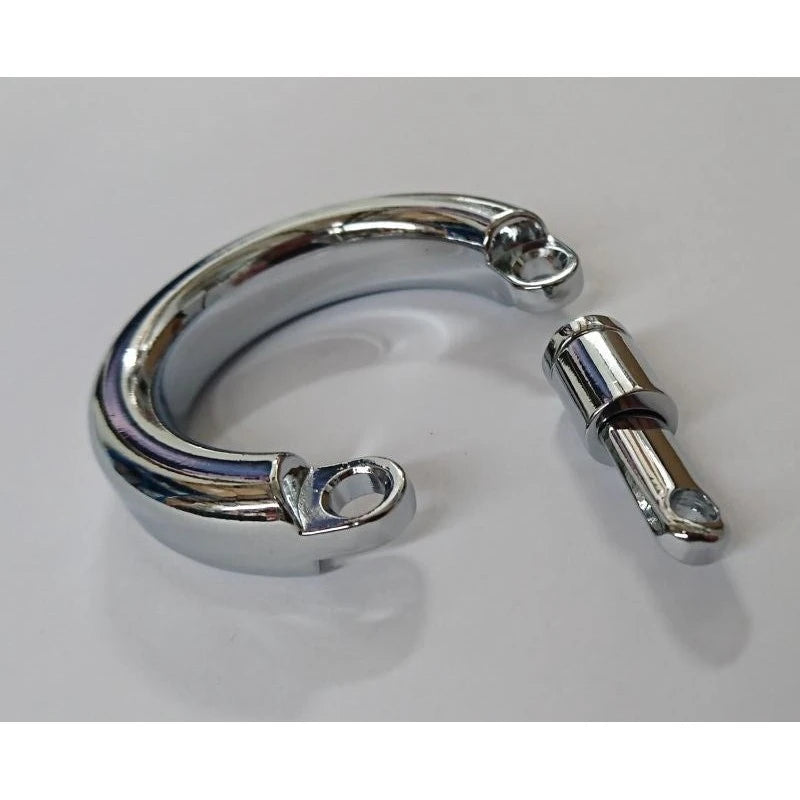 Steel Chastity Device Testical Ring Male Chastity