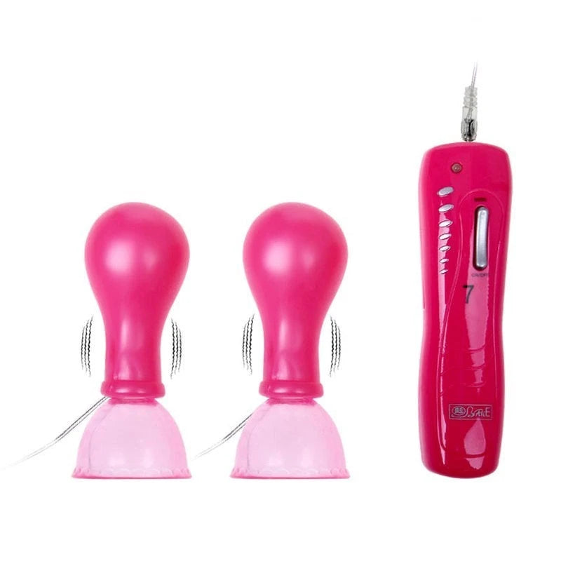 Vibrating Nipple Pump Breast and Nipple Toys