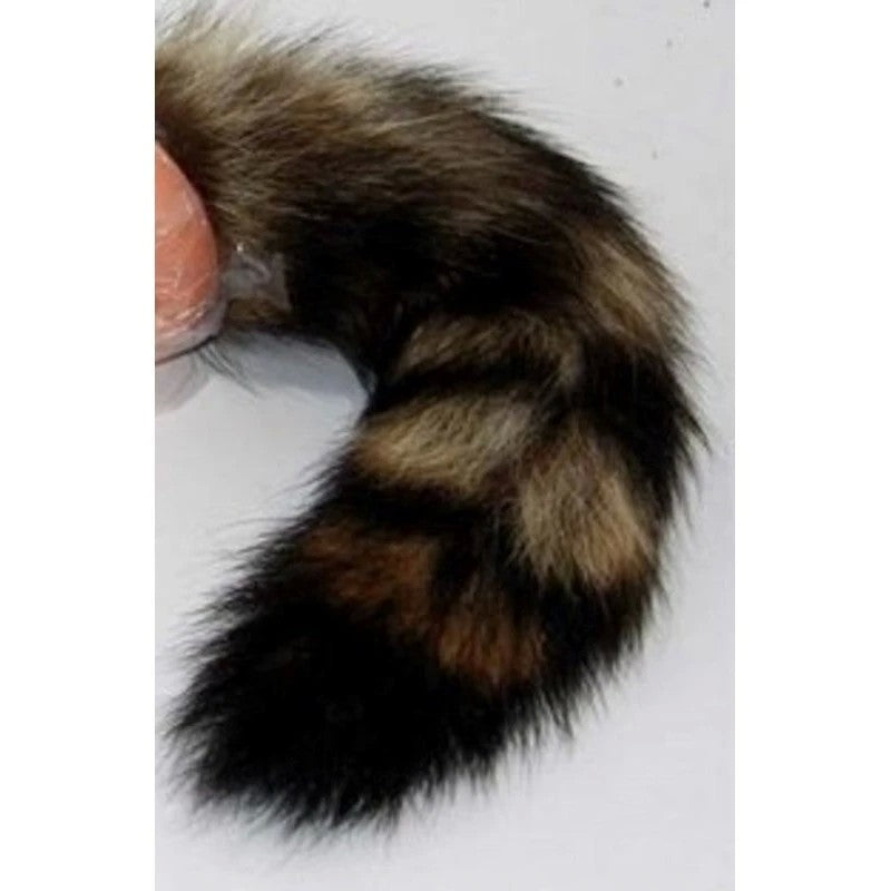 Brown Faux Fox Tail Soft Anal Plug Butt Plugs