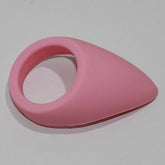 Pink Silicone Tear Drop Cock Ring Cock Rings