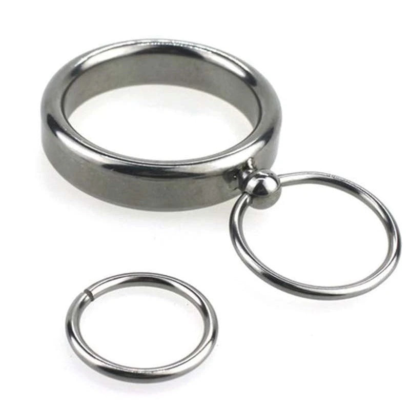Lead Me Stainless Steel Cock Ring Cock Rings