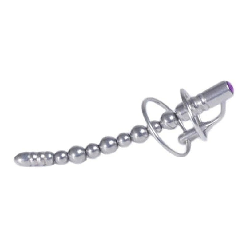 Jewel End Multi-Ball Steel Penis Plug Penis Plugs