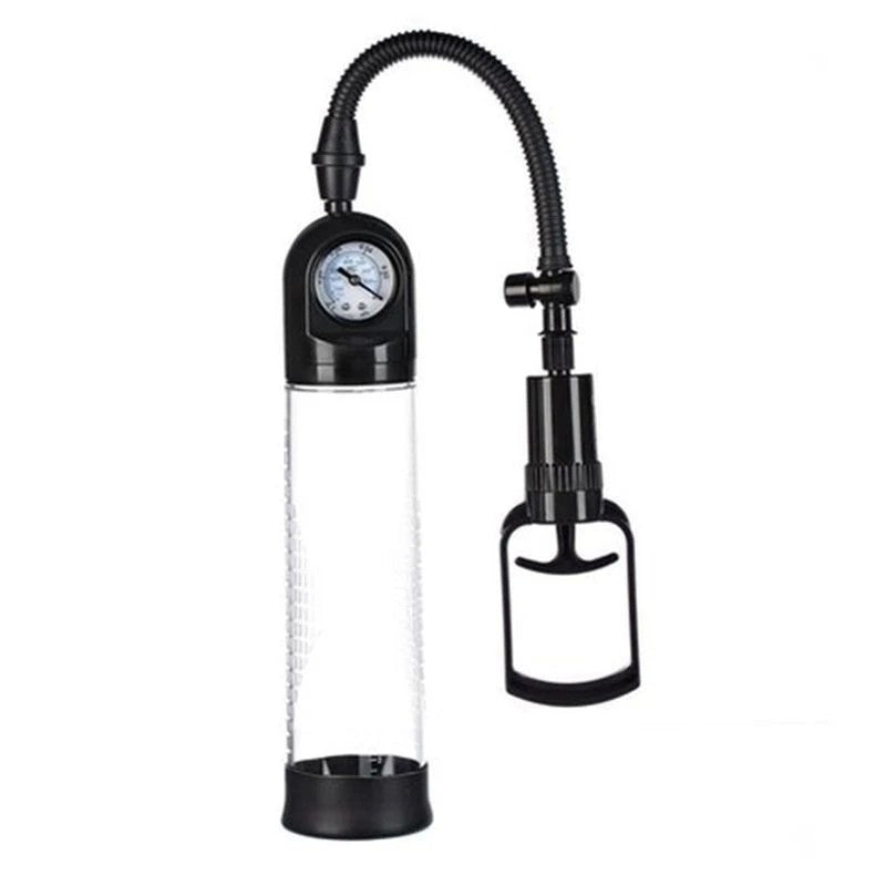 BDStyle Gauge Penis Pump - Achieve Harder, Thicker Erections Pumps, Extenders and Sleeves