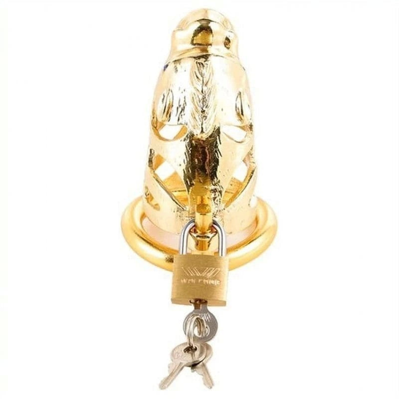 Captivating Chinese Zodiac Horse-Inspired Cock Cage Male Chastity