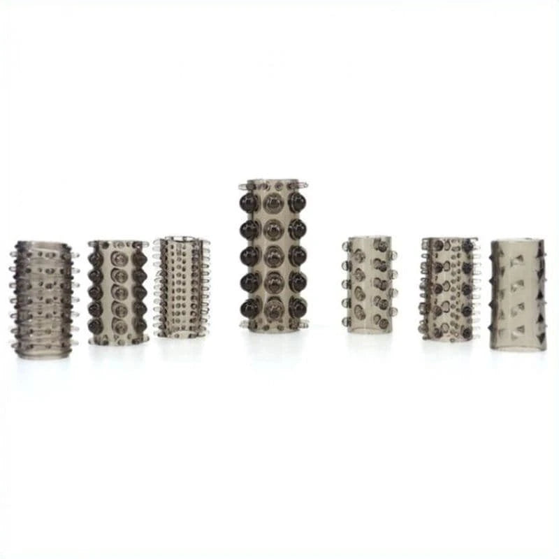 BDStyle Tickler Sleeves - Variety of Stimulating Textures for Heightened Pleasure Cock Rings