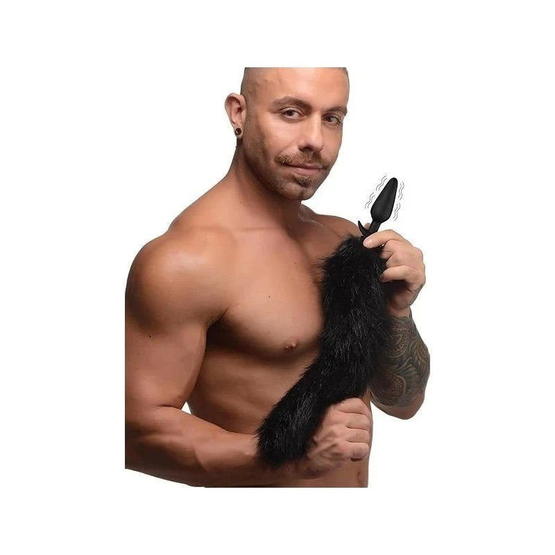 Silicone Anal Faux Fox Tail Plug Butt Plugs
