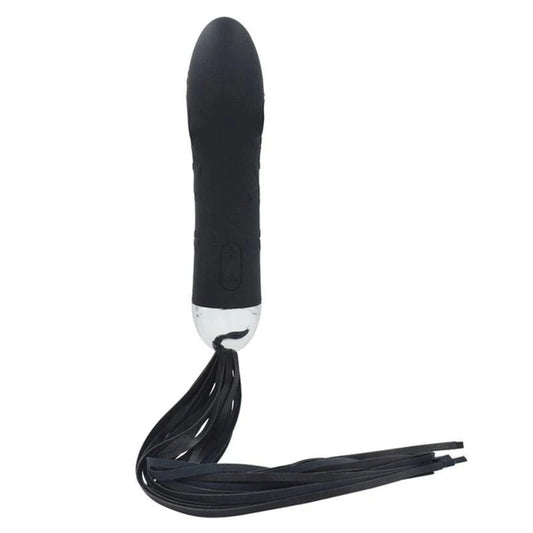 Deluxe Silicone Whip Vibrating Anal Plug - Anal Vibrators