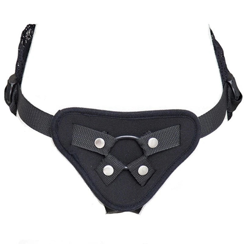 Strap-On Harness With Lace Back Strap On Sextoys