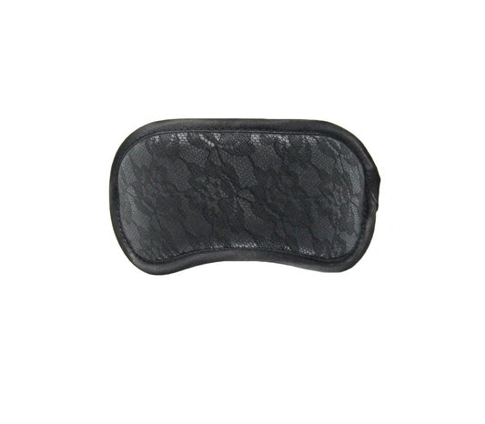 Berlin Baby Lace Print Bondage Blindfold - Masks And Blindfolds