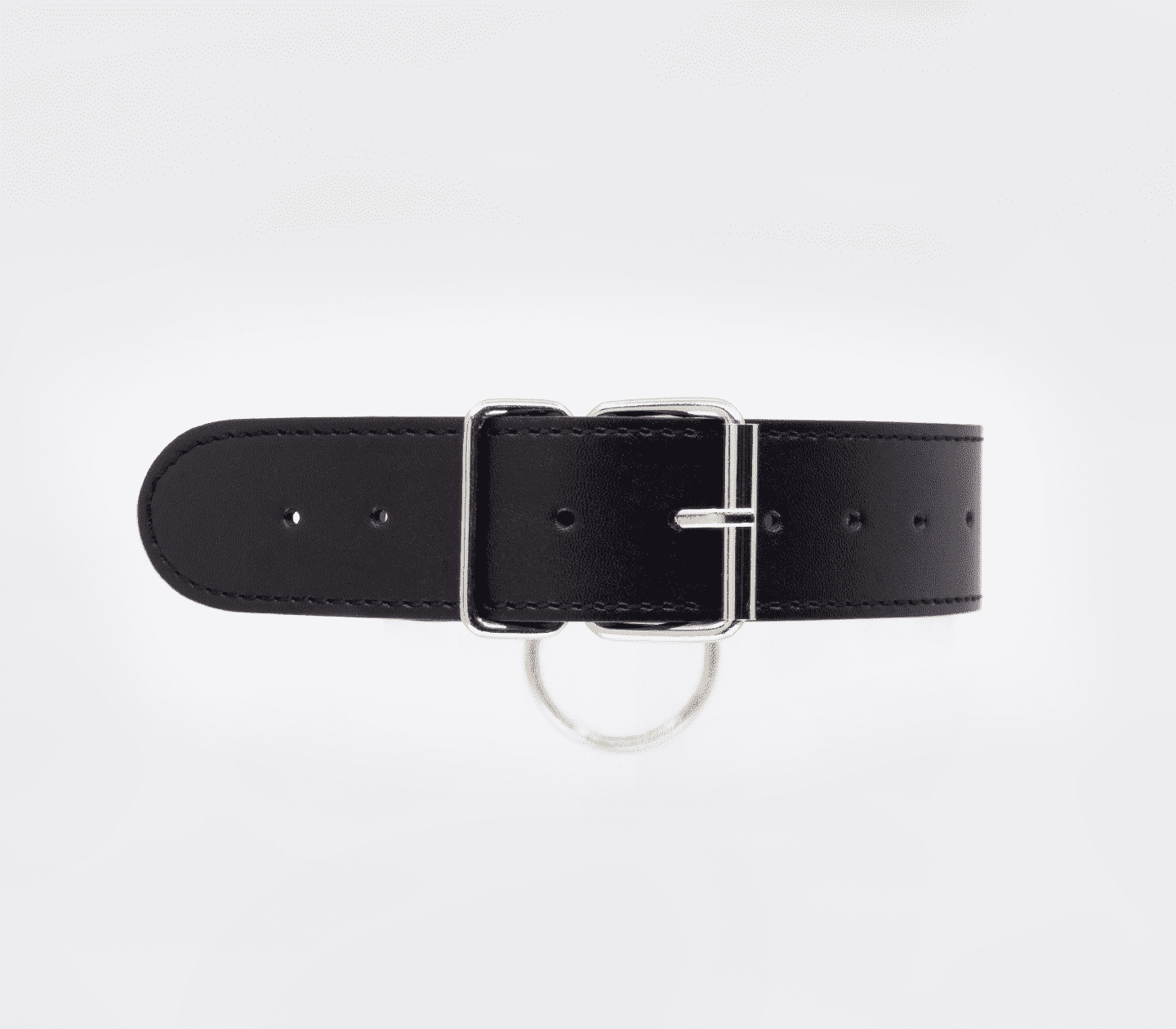 Berlin Baby Black Studded BDSM Play Collar Collars and Leads